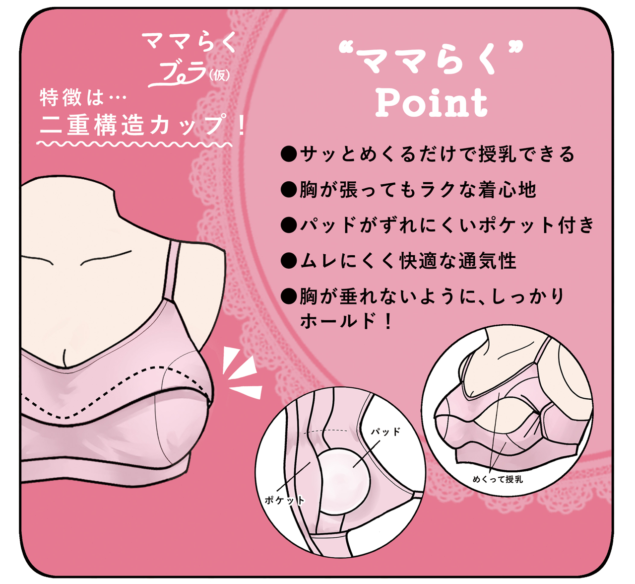 授乳ブラ